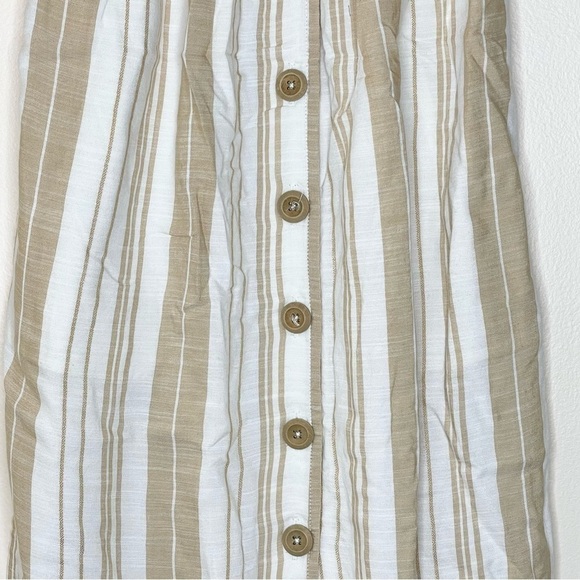 L*SPACE Sunsational Stripe Day Dreamer Smocked Dress US XS - Picture 5 of 7